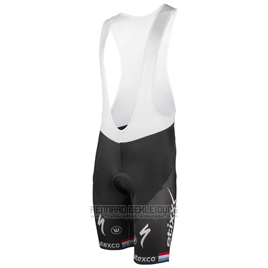 2017 Fahrradbekleidung Etixx Quick Step Champion Luxemburg Trikot Kurzarm und Tragerhose